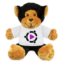 People of Video Monkey Plush - white