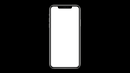 iPhone XS Max - Centered - Black Background - Overlay