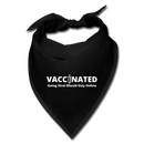 VACCINATED - Going Viral Should Stay Online - Bandana - black