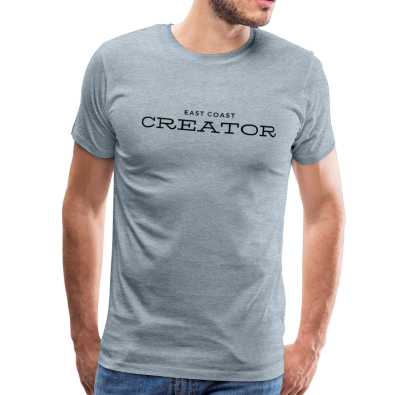 East Coast Creator - Creator Threads - Unisex Premium T-Shirt - heather ice blue