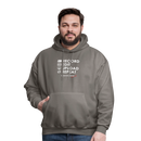 Record. Edit. Upload. Repeat. Cropped Hoodie - asphalt gray