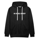 Herbal Remedy Cropped Hoodie - charcoal grey