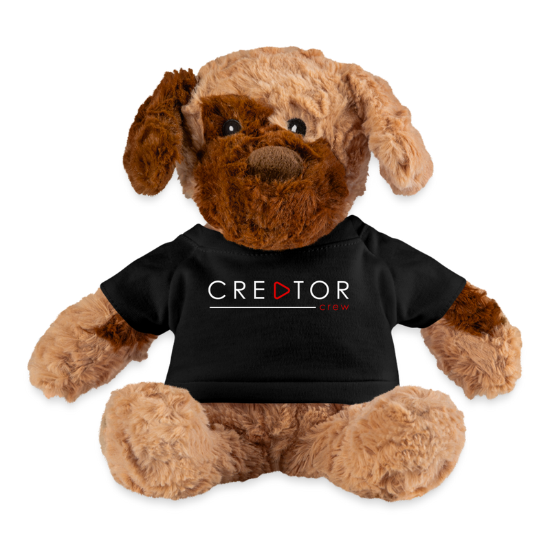 Creator Crew Puppy Plush - black