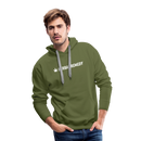 Herbal Remedy Cropped Hoodie - olive green