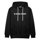 Herbal Remedy Cropped Hoodie - black
