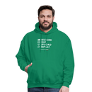 Record. Edit. Upload. Repeat. Cropped Hoodie - kelly green