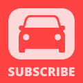 YouTube Car Front View SUBSCRIBE Watermark - Red