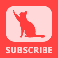 Cat SUBSCRIBE Watermark - Red