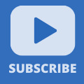 YouTube Subscribe Watermark - Blue