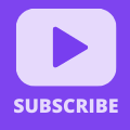 Subscribe Watermark - Purple