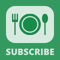 Food Subscribe Watermark - Green Plate