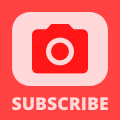 YouTube Subscribe Watermark - Red Camera