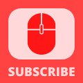 YouTube Gaming Subscribe Watermark - Red Mouse