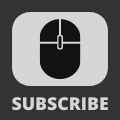YouTube Gaming Subscribe Watermark - Black Mouse
