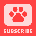 Paw SUBSCRIBE Watermark - Red