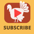 YouTube Subscribe Watermark - Thanksgiving Limited Edition