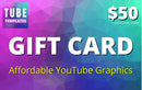 Tube Templates Digital Gift Card