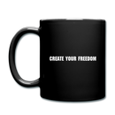 Creator Fundamentals Create Your Freedom Mug - black