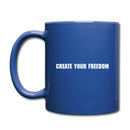 Creator Fundamentals Create Your Freedom Mug - royal blue