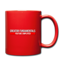 Creator Fundamentals Create Your Freedom Mug - red
