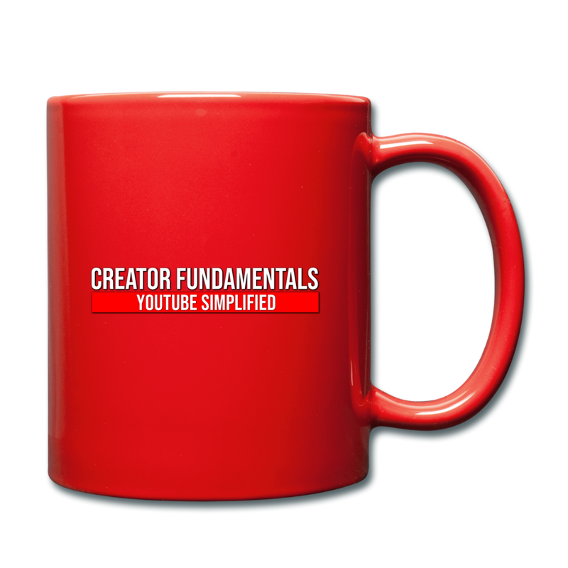 Creator Fundamentals Create Your Freedom Mug - red