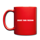 Creator Fundamentals Create Your Freedom Mug - red