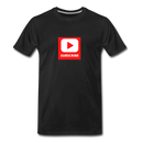 Subscribe Men's Premium T-Shirt - black