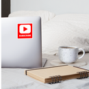 Subscribe Sticker - white matte