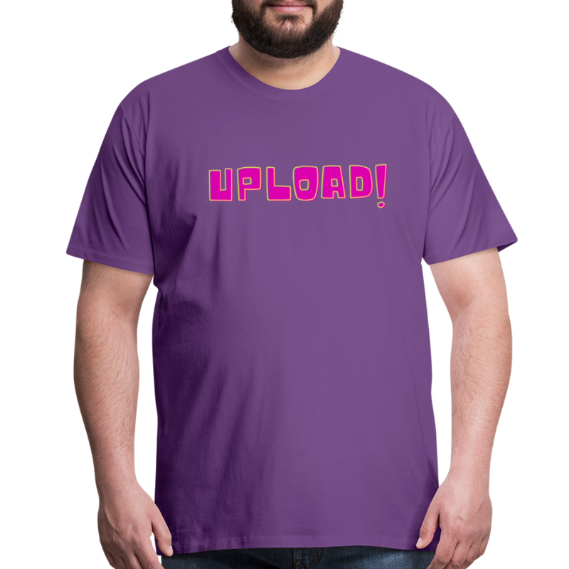 UPLOAD! Creator Unisex Premium T-Shirt - purple