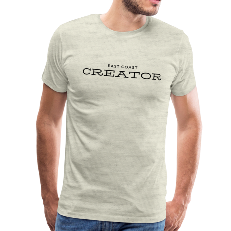 East Coast Creator - Creator Threads - Unisex Premium T-Shirt - heather oatmeal