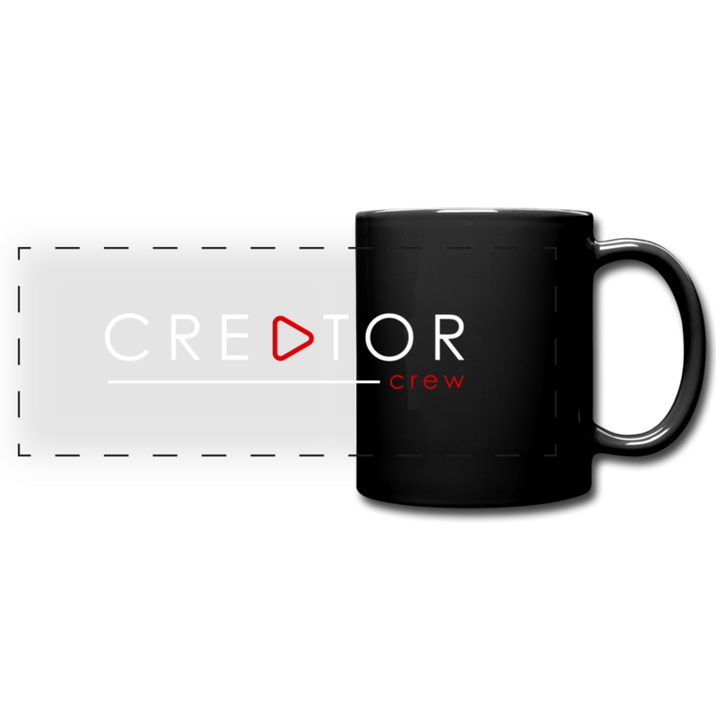 Creator Crew Panoramic Mug - black
